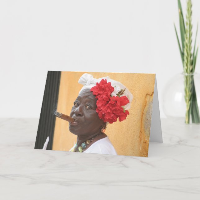 Cuba Roma Lady Card (Front)