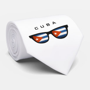 Cuba Shades custom text & color tie