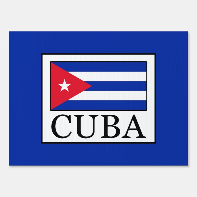 Cuba Sign (Front)