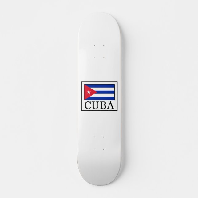 Cuba Skateboard Deck (Front)