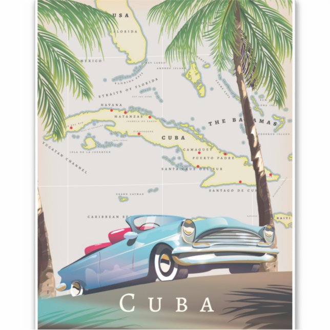 Cuba Sticker (Front)