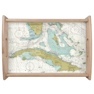 Cuba & the Straits of Florida Serving Tray