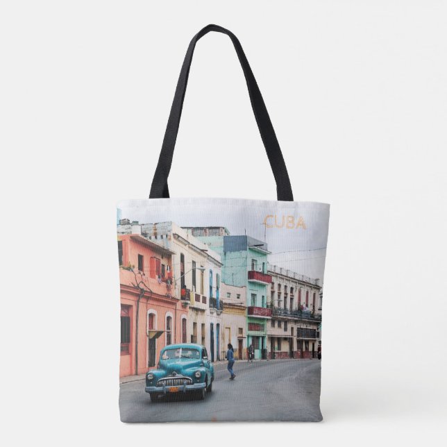Cuba        tote bag (Back)
