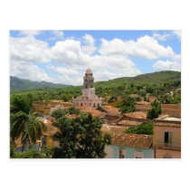Cuba Town View Postcard