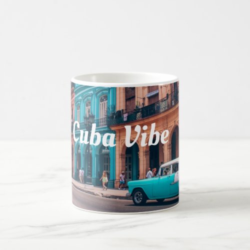 Cuba Travel Holiday Coffee Mug Cuba Vibe