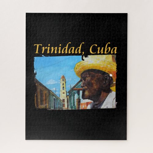 Cuba Trinidad Cuban Cigar Art Jigsaw Puzzle