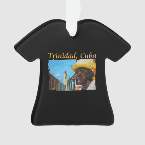 Cuba _ Trinidad Cuban Cigar Art Ornament