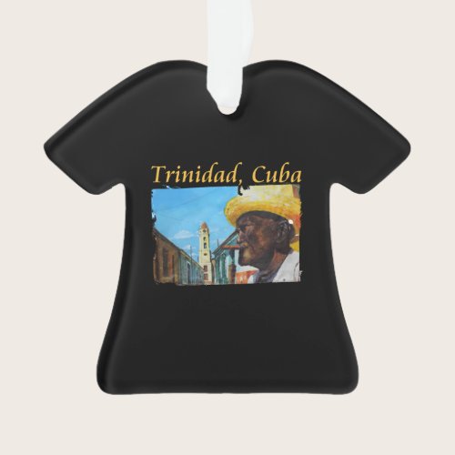Cuba Trinidad Cuban Cigar Art Ornament