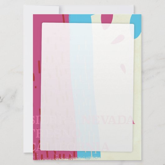 Cuba vintage retro Travel print (Back)