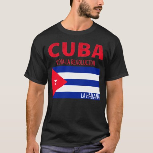 Cuba Viva La Revolucion T_Shirt