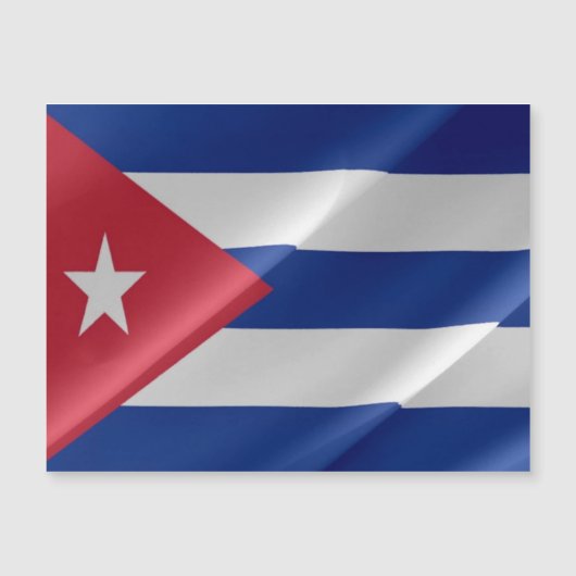 Cuba - Waving Flag - (Front)