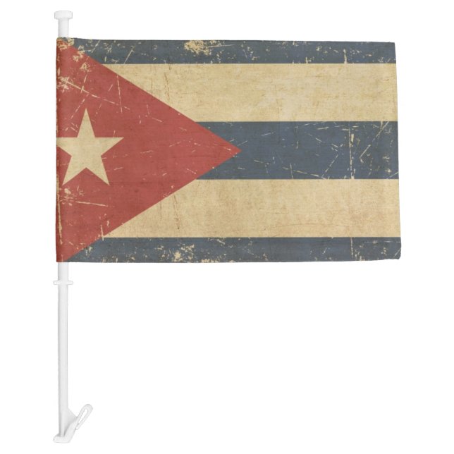 Cuban Aged Flat Flag (Front)