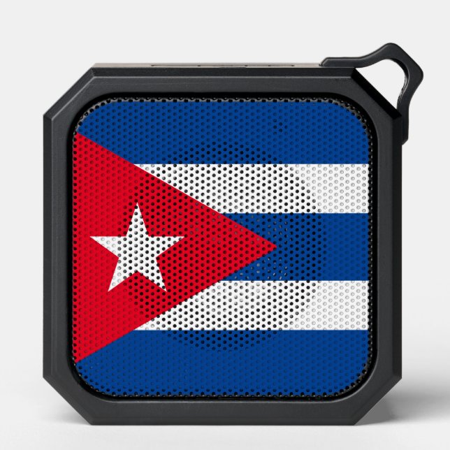 Cuban Bandera de Cuba Flag Bluetooth Speaker (Front)