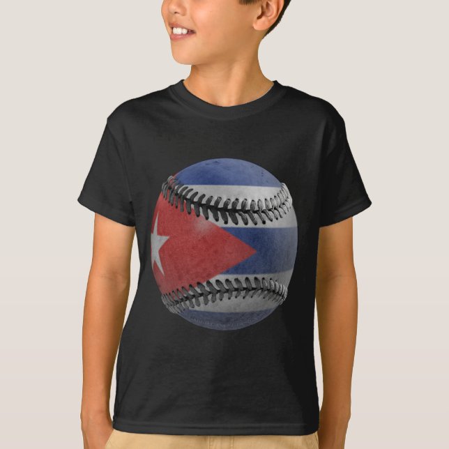 Cuban Baseball T-Shirt (Front)