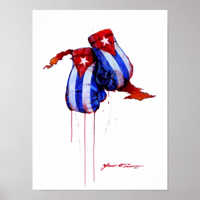 Cuban Boxing Legacy Poster (Front)