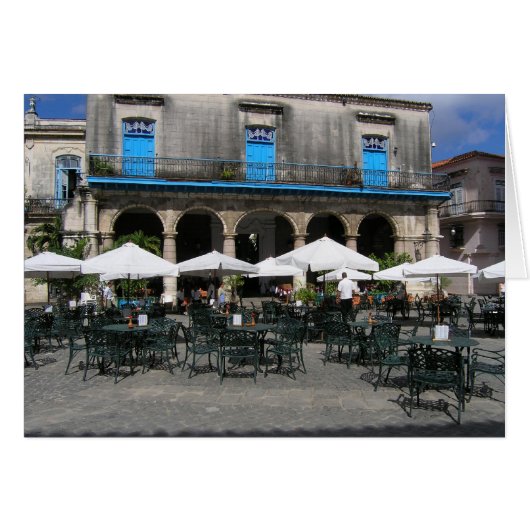 Cuban Cafe Cards (Front Horizontal)
