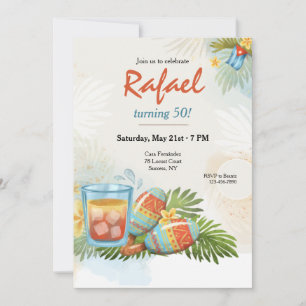 Cuban Celebration  Invitation