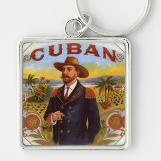 CUBAN CIGAR BOX DESIGN KEY CHAIN