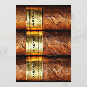 Cuban Cigars Habana Invitation