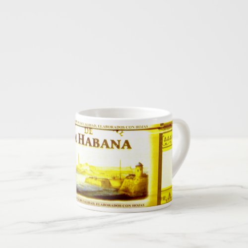 Cuban Cigars  La Habana  Espresso Cup