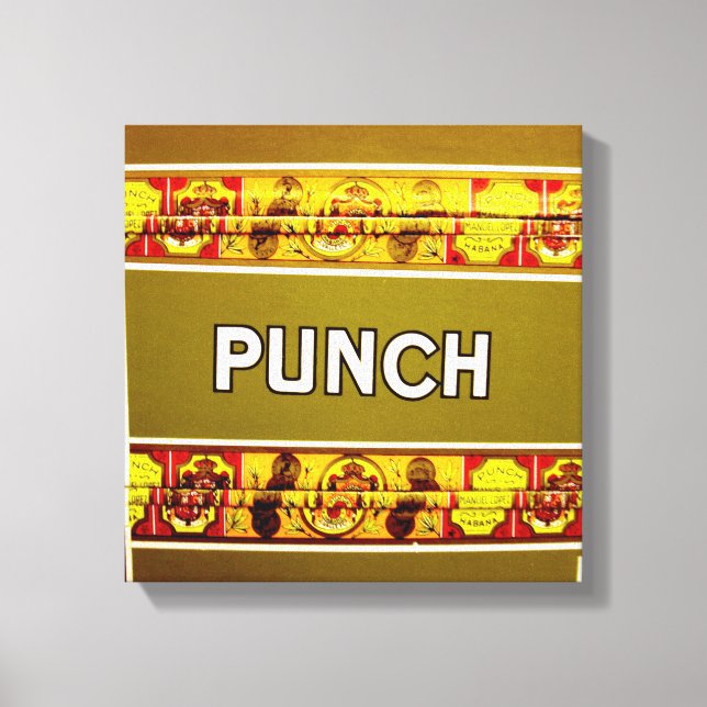 Cuban Cigars | Punch | Canvas (Front)