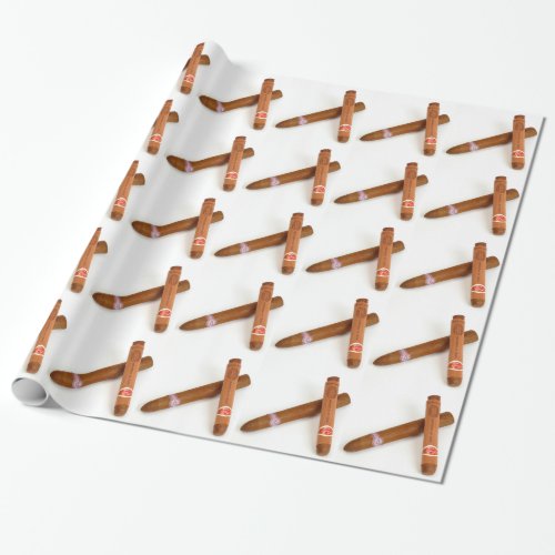 Cuban Cigars Wrapping Paper