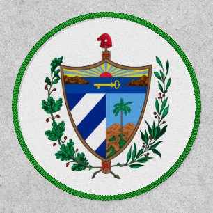 Cuban Coat of Arms, Cuba Patch