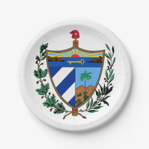 Cuban coat of arms Plate