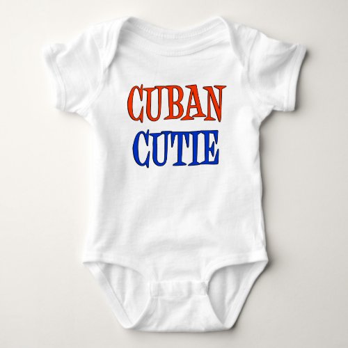 Cuban Cutie Baby Bodysuit
