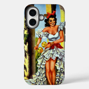Cuban Dancer Vintage Travel iPhone 16 Case