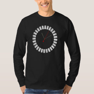 Cuban Dominoes Tournament Game Clock Domino Player T-Shirt