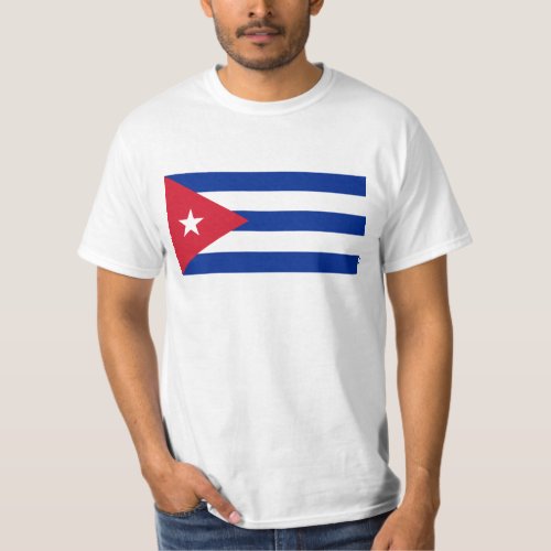 Cuban Flag _ Bandera Cubana _ Flag of Cuba T_Shirt