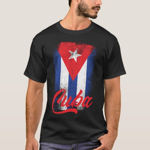 Cuban Flag Cuba Flag Pride Cuba Cuban Flag Cuban  T_Shirt