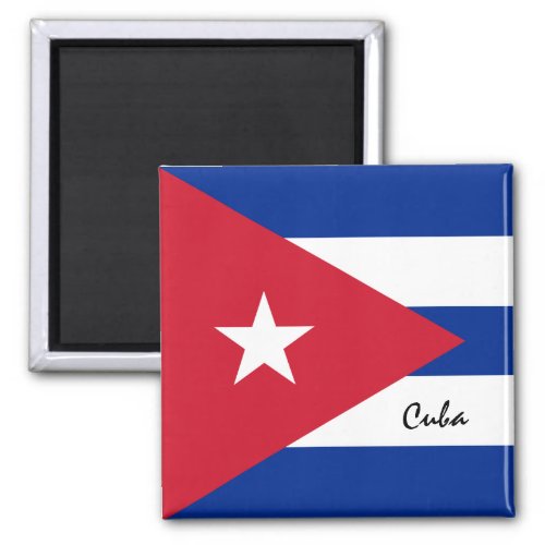 Cuban flag  Cuba _ holidaysports fans Magnet