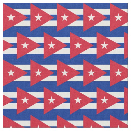 Cuban Flag & Cuba Trendy Fabric /fashion