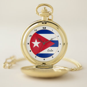 Cuban Flag & Cuba trendy fashion /design watch