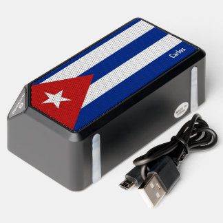 Cuban Flag Custom Bluetooth Speaker