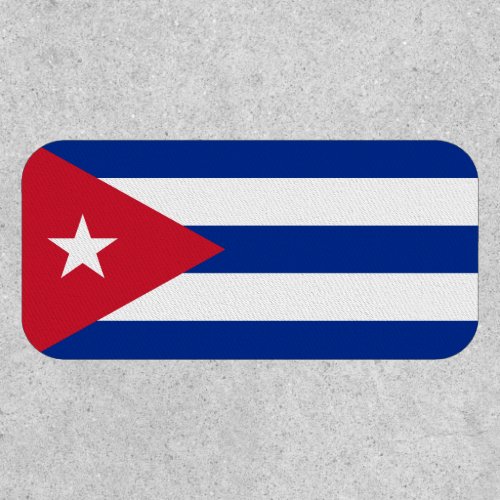 Cuban Flag Flag of Cuba Patch