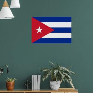 Cuban Flag, Havana, Fidel Castro, Che Guevara Poster