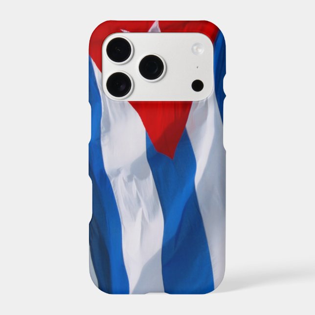 cuban flag iphone case (Back)