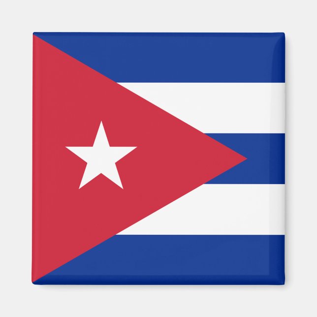Cuban Flag Magnet (Front)