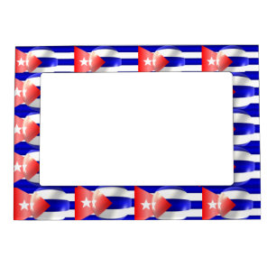 Cuban Flag Magnetic Frame