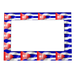 Cuban Flag Magnetic Frame