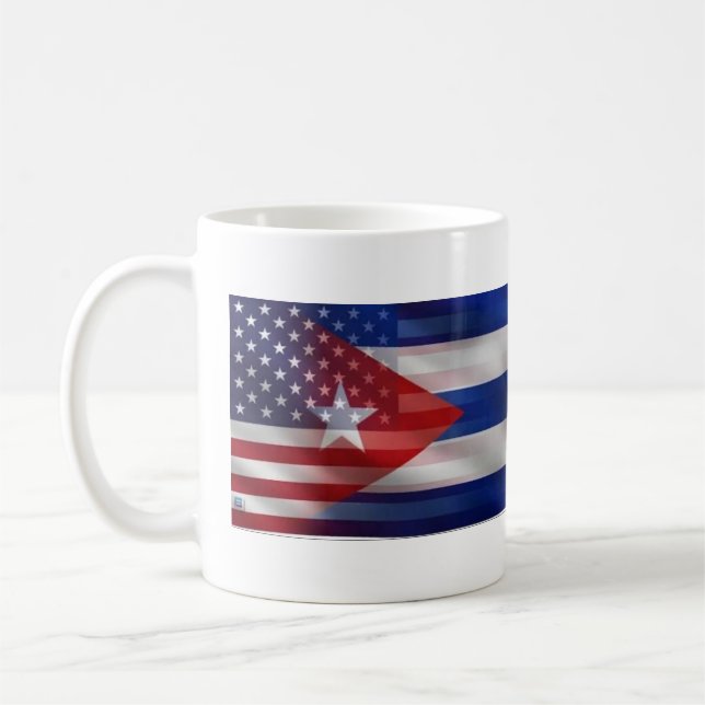 Cuban Flag Mug (Left)