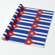 Cuban Flag Patterned