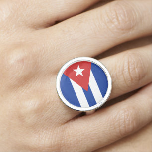 Cuban Flag Ring
