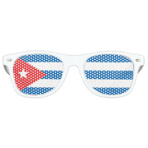 Cuban flag sunglasses