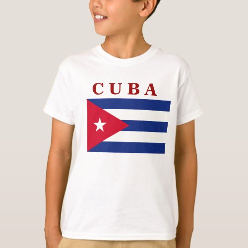 Cuban Flag T_Shirt