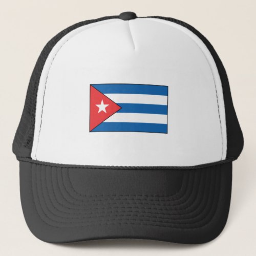 Cuban Flag T_shirts and Gifts Trucker Hat