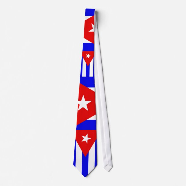 CUBAN FLAG Tie (Front)